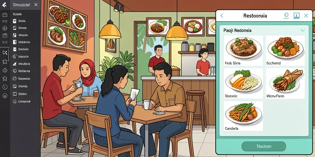 Tampilan antarmuka yang menarik dan mudah dipahami.