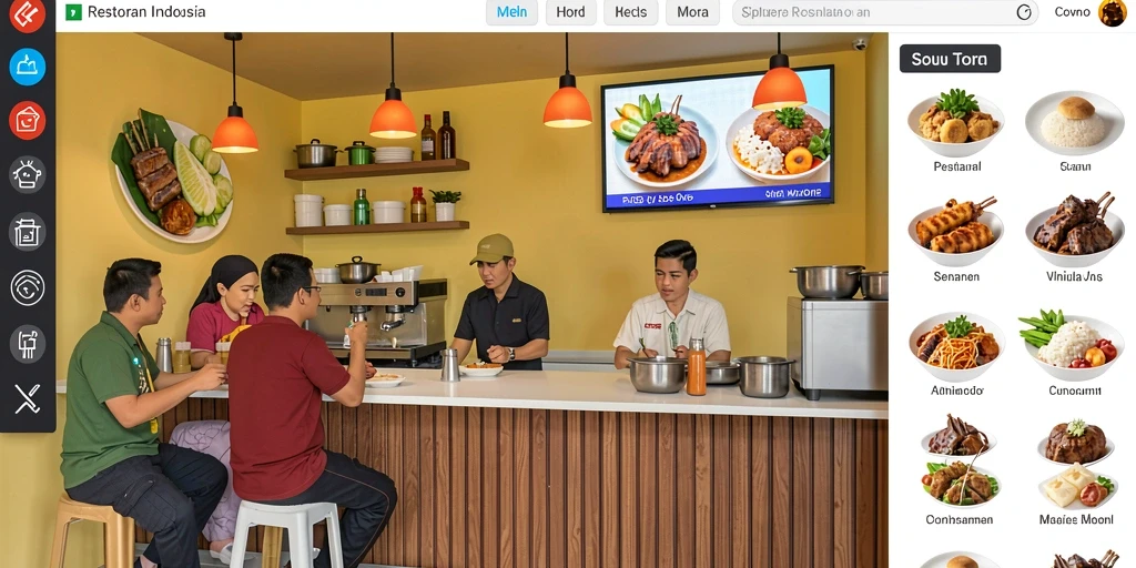 Tampilan antarmuka yang intuitif dan menarik.