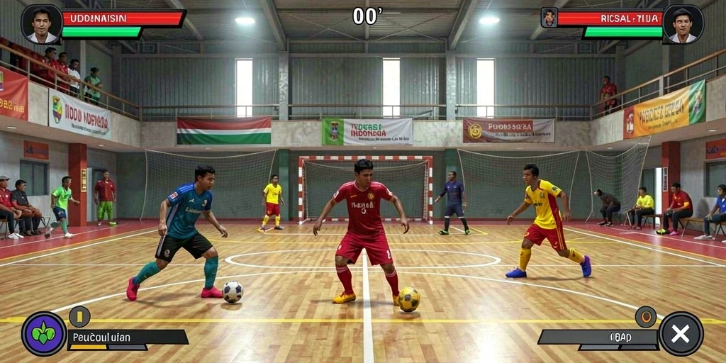 Tampilan antarmuka yang menarik dan modern.