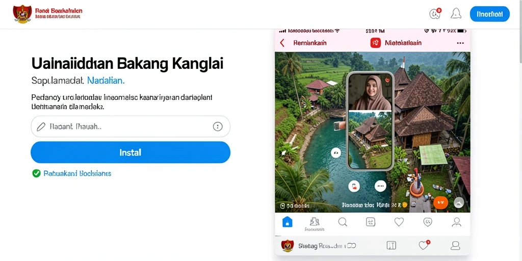 Tampilan antarmuka pengguna yang menarik.