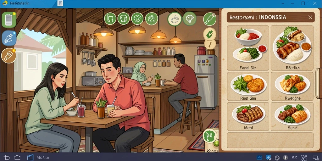 Tampilan awal game yang memukau dan menarik.