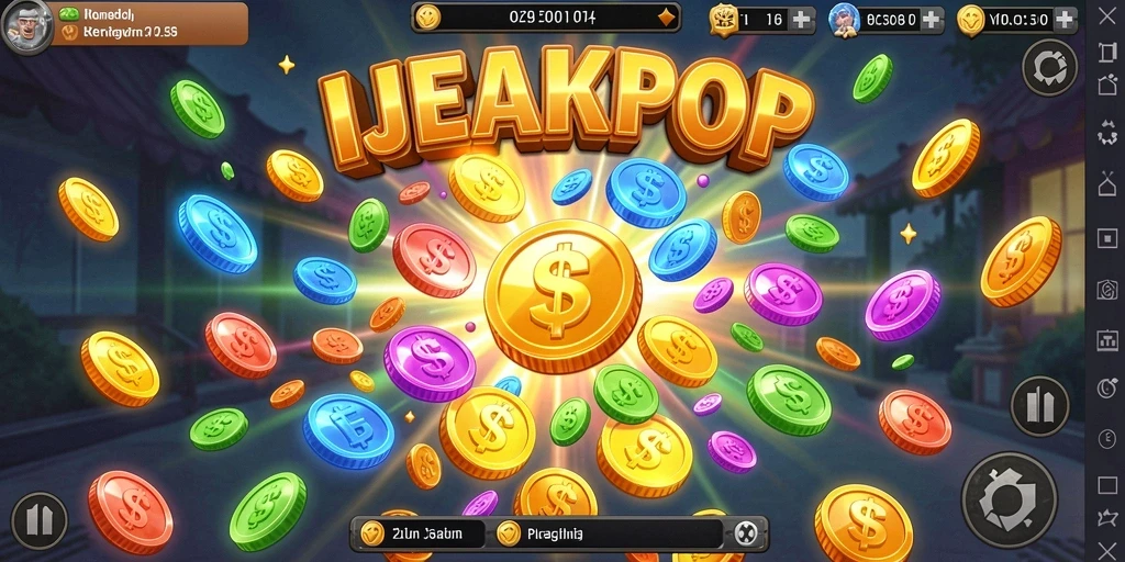 Screenshot menampilkan aksi karakter utama dalam pertempuran epik.