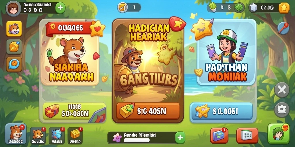 Tampilan antarmuka yang modern dan intuitif.