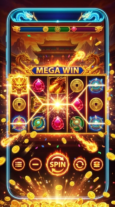 Galeri pratinjau visual dragon222 build APK resmi terbaru